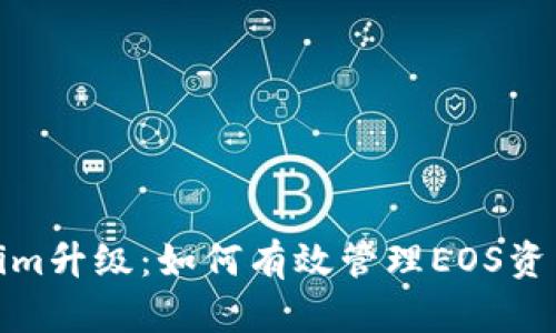 Tokenim升级:如何有效管理EOS资产金额