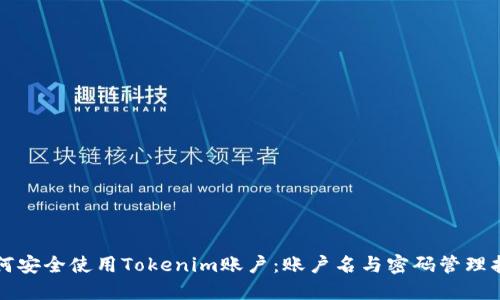 如何安全使用Tokenim账户:账户名与密码管理指南