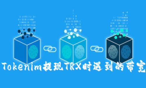 如何解决Tokenim提现TRX时遇到的带宽不足问题