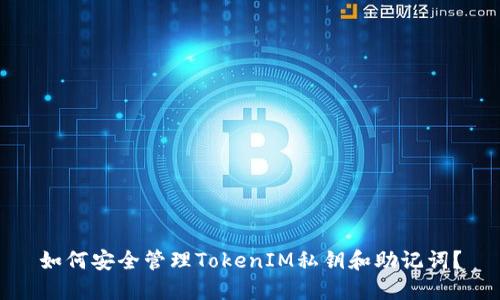 如何安全管理TokenIM私钥和助记词？