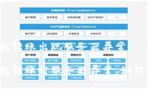 冷钱包转账出现服务器异常

冷钱包转账时服务器异常，如何解决?