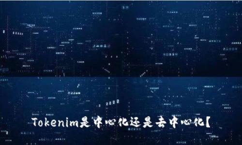 Tokenim是中心化还是去中心化？