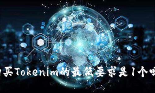购买Tokenim的最低要求是1个吗？