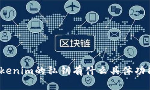 Tokenim的私钥有什么具体功能？