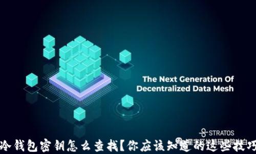 
冷钱包密钥怎么查找？你应该知道的这些技巧